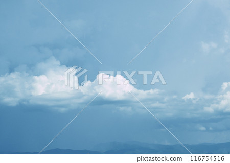 sky with rain cloud in rainy day 116754516