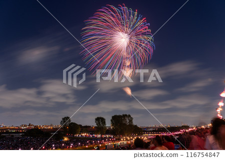 "Tokyo" Itabashi Fireworks Display / Summer Image 116754847