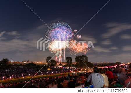 “東京”板橋煙花匯演/夏季圖像 116754851