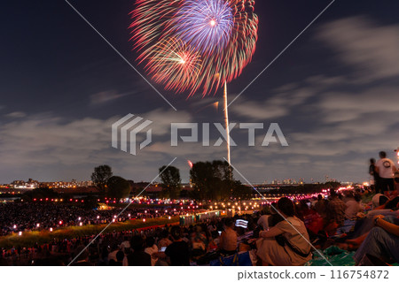 “東京”板橋煙花匯演/夏季圖像 116754872