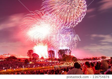 “東京”板橋煙花匯演/夏季圖像 116754878