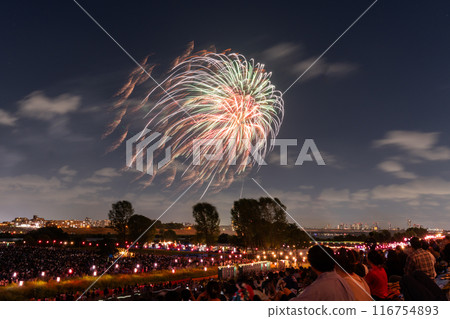 “東京”板橋煙花匯演/夏季圖像 116754893