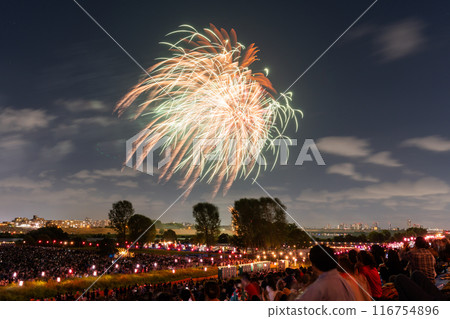 “東京”板橋煙花匯演/夏季圖像 116754896