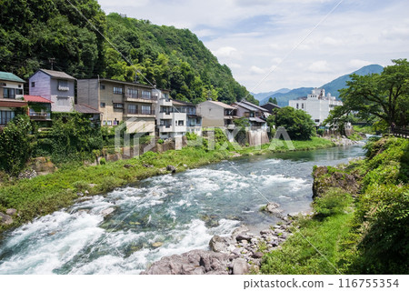 [郡上八幡/吉田川]新橋眺望 116755354