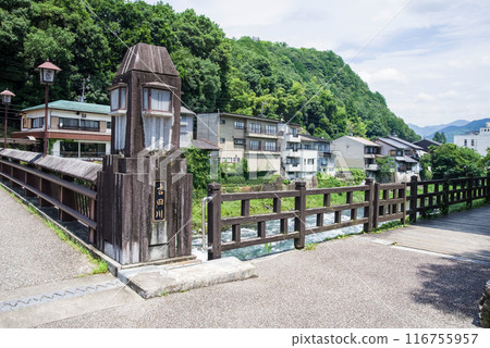 [郡上八幡]橫跨吉田川的「新橋」場景 116755957
