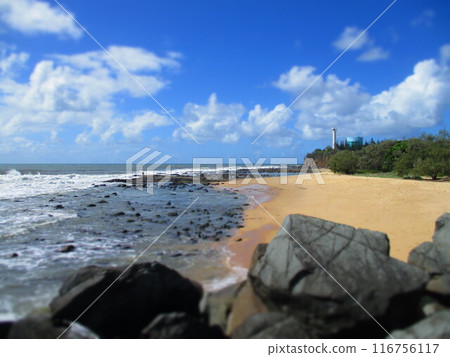 Australia Sunshine Coast Coast Diorama Style 116756117