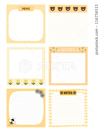 Cute notepad Cute notepad 116756515