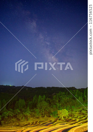 Oyama Senmaida and Milky Way Oyama Senmaida and Milky Way 116756525