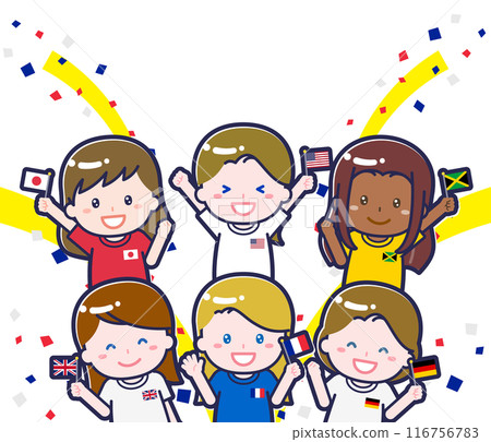 跨國觀眾享受觀看運動比賽的樂趣 01 116756783