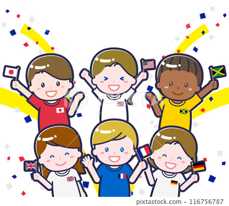 跨國觀眾享受觀看運動比賽的樂趣 04 116756787