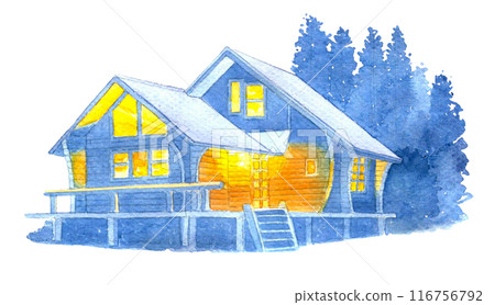 House at night 116756792