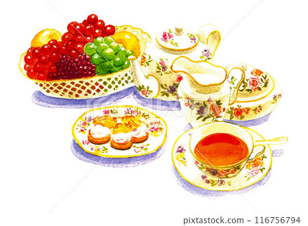 可愛的茶具 可愛的茶具 116756794