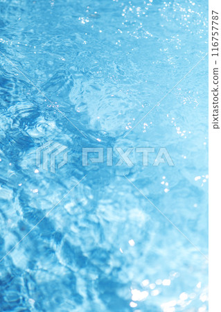 Sparkling water surface - summer color image Sparkling water surface - summer color image 116757787