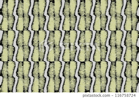 Yellow wavy background material Yellow wavy background material 116758724