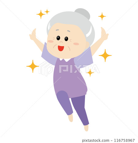 一位閃閃發光、精力充沛的奶奶 116758967