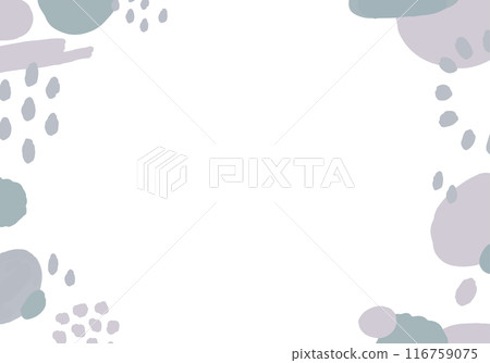 Blue paint-like frame Blue paint-like frame 116759075