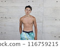 Young male muscles 116759215