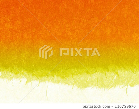 Washi paper, Unryu paper, orange gradation 116759676