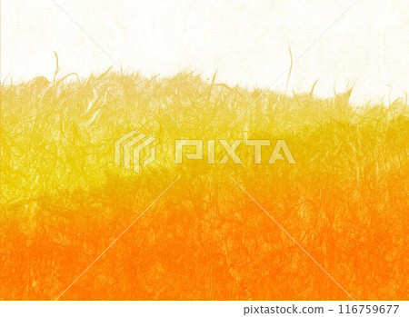 Washi paper, Unryu paper, orange gradation 116759677