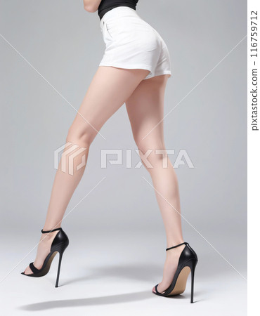 美麗的腿模型 116759712