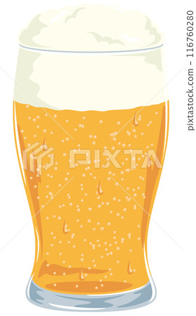冰鎮啤酒/嘶嘶聲的插圖圖標 冰鎮啤酒/嘶嘶聲的插圖圖標 116760280