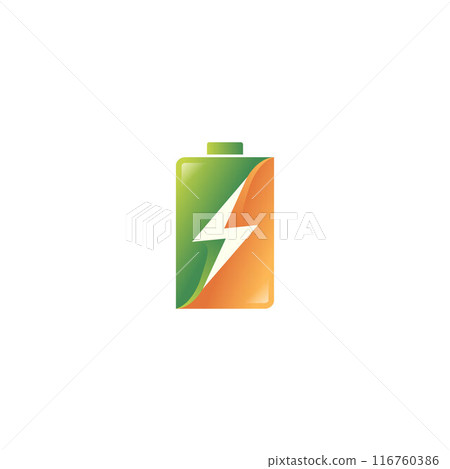 Electric Vehicle Battery logo company design template Electric Vehicle Battery logo company design template 116760386