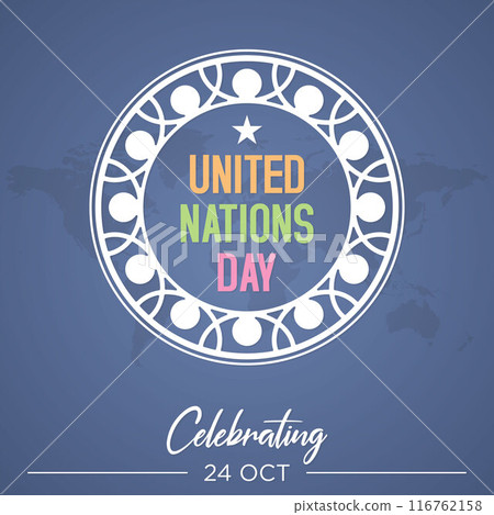 United Nations Day letter vector background 116762158