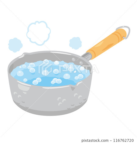 Boiling saucepan 116762720