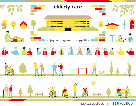 人們退休後享受生活 人們退休後享受生活 116762960