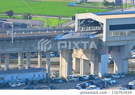 黑部宇奈月溫泉站出發的北陸新幹線白高號 116763426