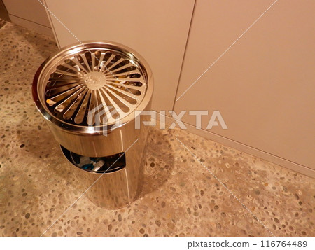 smoking area ashtray 116764489