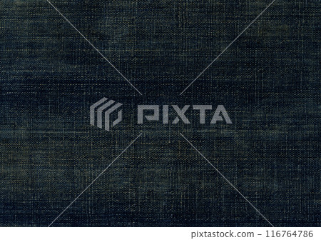 靛藍染色有一定年代，深藍色舊裂紋 116764786