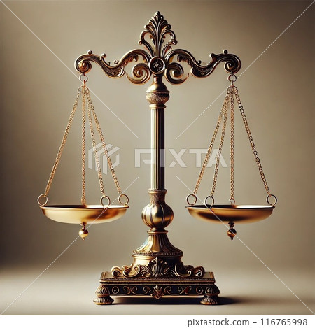 Beautiful gold scales 116765998