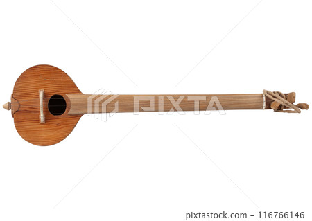 Turkish tambour. Long-necked folk string instrument of the lute family. 116766146