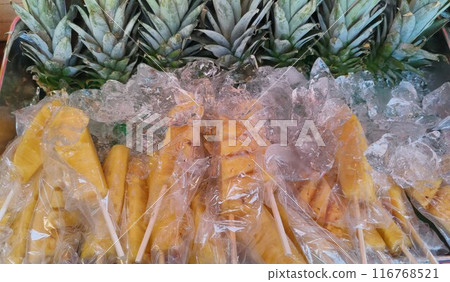 Chilled pineapple 116768521