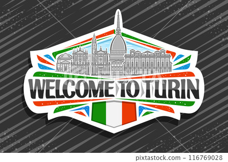 Vector logo for Turin 116769028