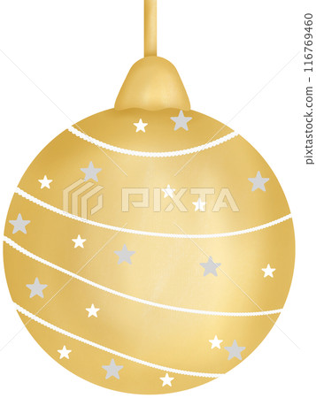 colorful cute Christmas balls 116769460
