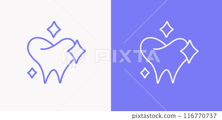 Modern Dentist logo design Dental care clinic icon Modern Dentist logo design Dental care clinic icon 116770737
