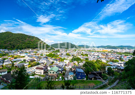 【重要傳統建築群保存地區】辰野市容 - 從辰野公園看到的初秋十電肯第8區 - 兵庫縣辰野市 116771375