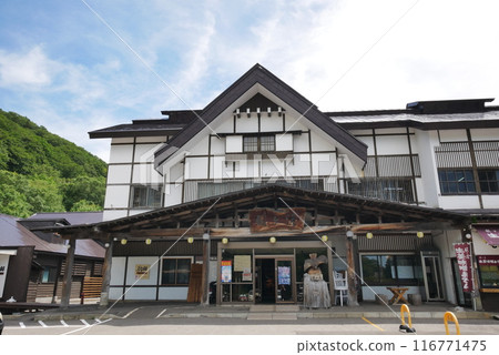 The entrance to Sukayu Onsen Ryokan The entrance to Sukayu Onsen Ryokan 116771475