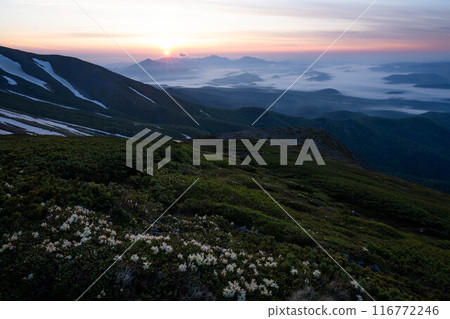 Sunrise over Mount Daisetsu 116772246