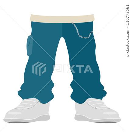 fashion sports suit flat style vector illustration fashion sports suit flat style vector illustration 116772561