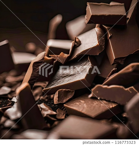 Bars of chocolate. Generative Ai 116773323