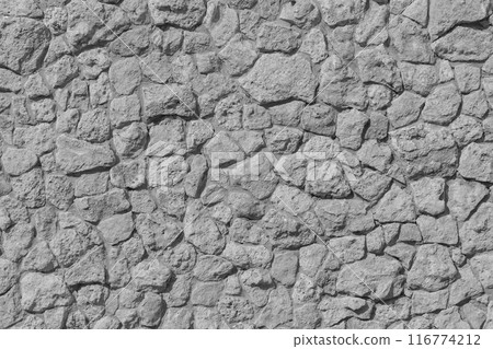 Grey Stone Rough Abstract Pattern Solid Wall Surface Texture Background Hard Structure Mosaic Coarse Floor Grey Stone Rough Abstract Pattern Solid Wall Surface Texture Background Hard Structure Mosaic Coarse Floor 116774212