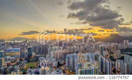 Kowloon Peninsula of east part, hong kong July 6 2024 Kowloon Peninsula of east part, hong kong July 6 2024 116774767