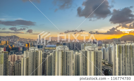 Kowloon Peninsula of east part, hong kong July 6 2024 116774780