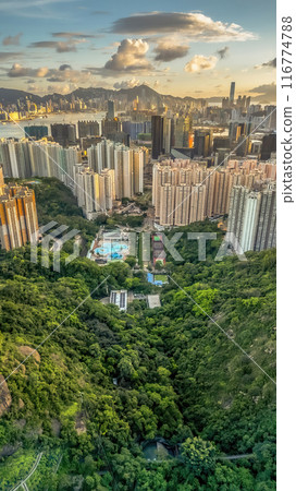 July 6 2024 from Jordan Valley, view of Kowloon Peninsula July 6 2024 from Jordan Valley, view of Kowloon Peninsula 116774788