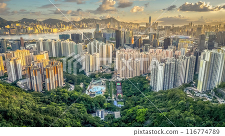 July 6 2024 from Jordan Valley, view of Kowloon Peninsula July 6 2024 from Jordan Valley, view of Kowloon Peninsula 116774789