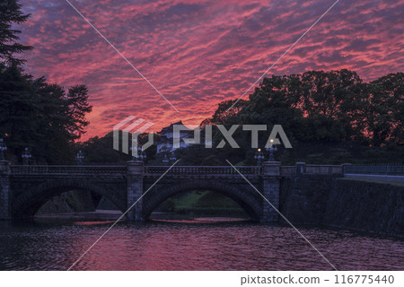 皇宮和燃燒的天空 116775440