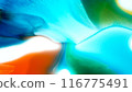 Watercolor abstract background image in refreshing colors 116775491